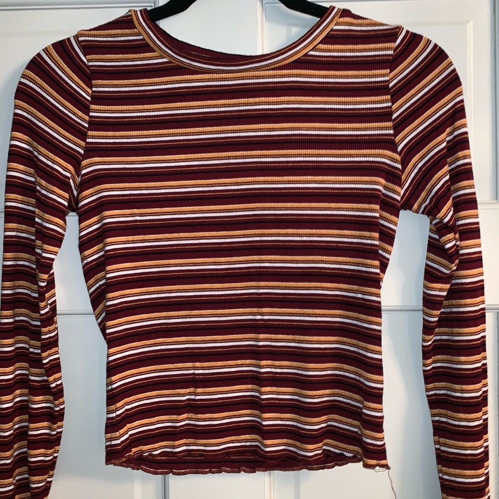 Long Sleeve Slightly Cropped Shirt from Garage